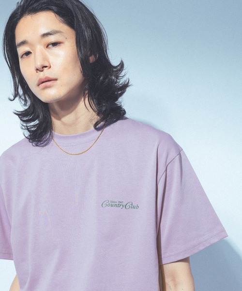 Kappa(カッパ)の「≪Kappa×and ST ウェルネスクラブ≫GolfClubバックプリントTシャツ(Tシャツ/カットソー・レディース・チャコールグレー/ホワイト/ラベンダー・LARGE/MEDIUM/SMALL)」の9枚目の写真