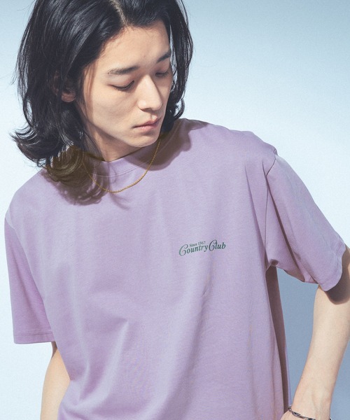 Kappa(カッパ)の「≪Kappa×and ST ウェルネスクラブ≫GolfClubバックプリントTシャツ(Tシャツ/カットソー・レディース・チャコールグレー/ホワイト/ラベンダー・LARGE/MEDIUM/SMALL)」の8枚目の写真
