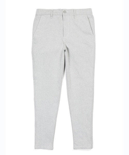 The DUFFER of ST.GEORGE(ザダファーオブセントジョージ)の「BLACK YARN WHITE SLACKS:スリムテーパード ホワイトパンツ(スラックス・メンズ・ホワイト・X-LARGE/LARGE/MEDIUM/SMALL)」の6枚目の写真
