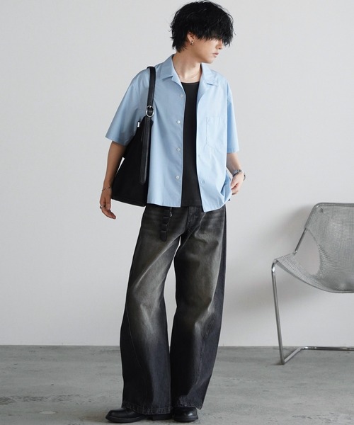 WYM LIDNM(ウィム バイ リドム)の「FAUX SUEDE SHOULDER BAG(ショルダーバッグ・メンズ・ブラウン/ブラック・FREE)」の18枚目の写真