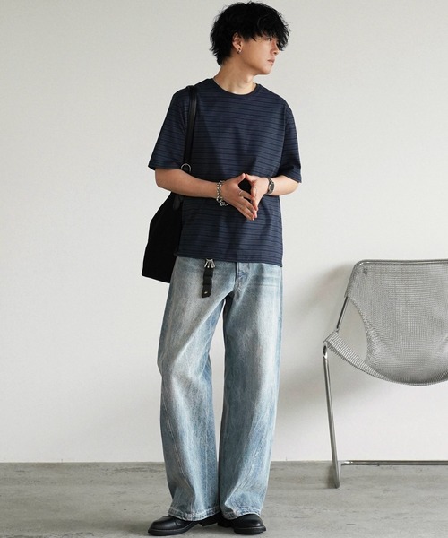 WYM LIDNM(ウィム バイ リドム)の「FAUX SUEDE SHOULDER BAG(ショルダーバッグ・メンズ・ブラウン/ブラック・FREE)」の17枚目の写真