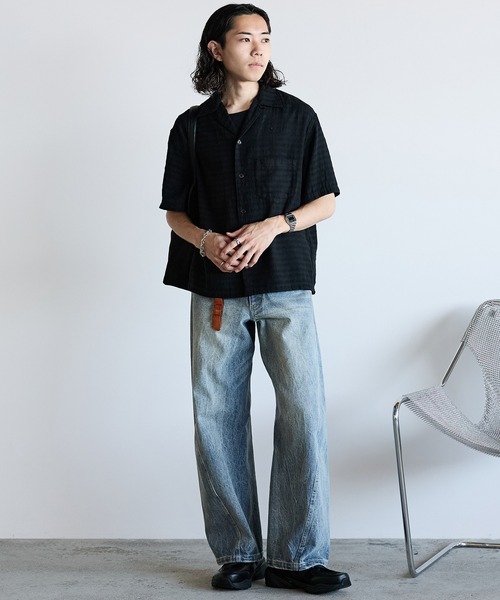 WYM LIDNM(ウィム バイ リドム)の「FAUX SUEDE SHOULDER BAG(ショルダーバッグ・メンズ・ブラウン/ブラック・FREE)」の14枚目の写真