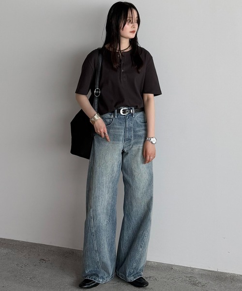 WYM LIDNM(ウィム バイ リドム)の「FAUX SUEDE SHOULDER BAG(ショルダーバッグ・メンズ・ブラウン/ブラック・FREE)」の11枚目の写真
