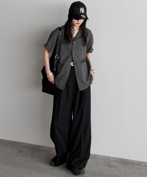 WYM LIDNM(ウィム バイ リドム)の「FAUX SUEDE SHOULDER BAG(ショルダーバッグ・メンズ・ブラウン/ブラック・FREE)」の10枚目の写真