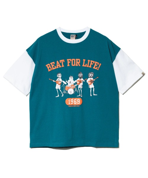 Duckster(ダックスター)の「DUCKSTER/ダックスター RELAXED FIT S/STEE《BEAT FOR LIFE!》(Tシャツ/カットソー・メンズ・ホワイト/ブラック/その他1/マスタード・X-LARGE/LARGE/MEDIUM)」の9枚目の写真