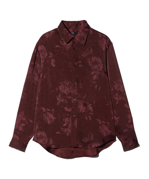 glamb(グラム)の「Studs Line Shirt II / スタッズラインシャツII(シャツ/ブラウス・メンズ・アイボリー/カーキ/ワイン・S/M/L)」の9枚目の写真