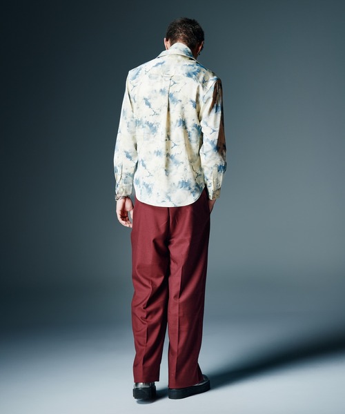 glamb(グラム)の「Studs Line Shirt II / スタッズラインシャツII(シャツ/ブラウス・メンズ・アイボリー/カーキ/ワイン・S/M/L)」の13枚目の写真