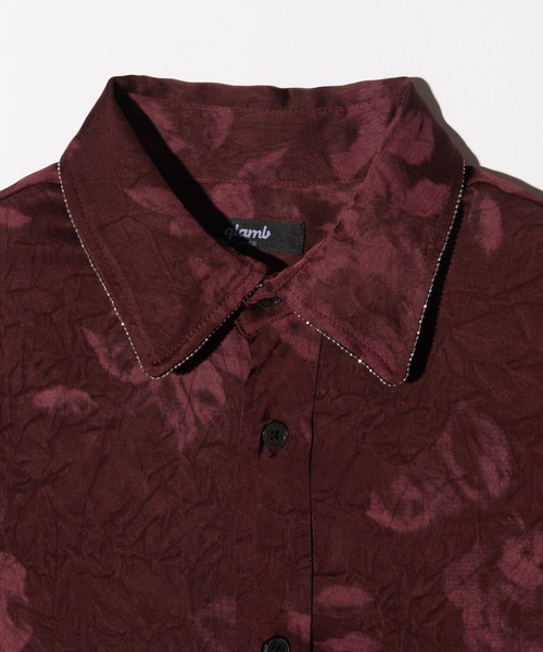 glamb(グラム)の「Studs Line Shirt II / スタッズラインシャツII(シャツ/ブラウス・メンズ・アイボリー/カーキ/ワイン・S/M/L)」の18枚目の写真