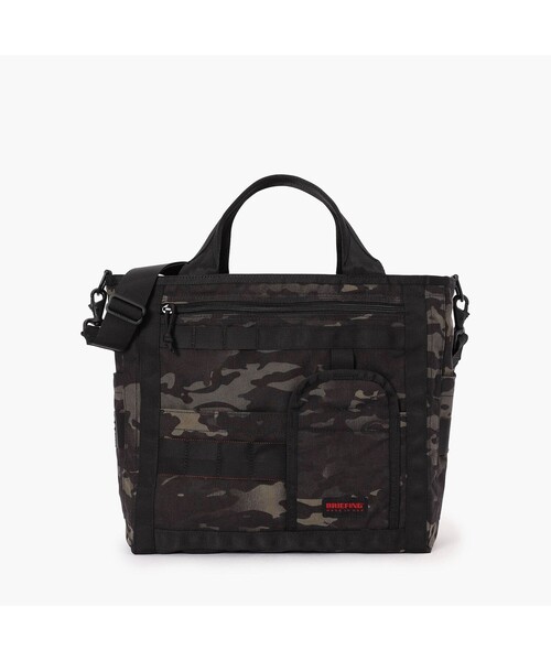 タイムセール！BRIEFING カモフラージュ トートバッグ BRIEFING／ブリーフィング】DF TOTE WIDE（トートバッグ）｜BRIEFING
