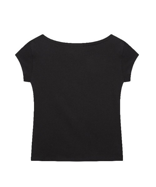 Midnight Move(ミッドナイトムーブ)の「A'GEM/9 × .kom 『MIDNIGHT MOVE/ミッドナイトムーブ』 ss ex tee/デザインテキスト Tシャツ(Tシャツ/カットソー・レディース・ブラック/ホワイト/ライトグリーン・FREE)」の19枚目の写真