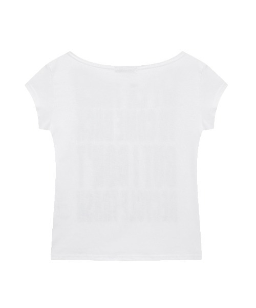 Midnight Move(ミッドナイトムーブ)の「A'GEM/9 × .kom 『MIDNIGHT MOVE/ミッドナイトムーブ』 ss ex tee/デザインテキスト Tシャツ(Tシャツ/カットソー・レディース・ブラック/ホワイト/ライトグリーン・FREE)」の16枚目の写真
