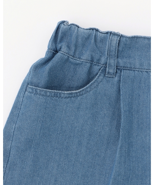 minimal(ミニマル)の「【接触冷感】ハートスプレーデニムショートパンツ(その他パンツ・キッズ・グレー/ブルー・100cm/120cm/140cm/110cm/130cm)」の21枚目の写真