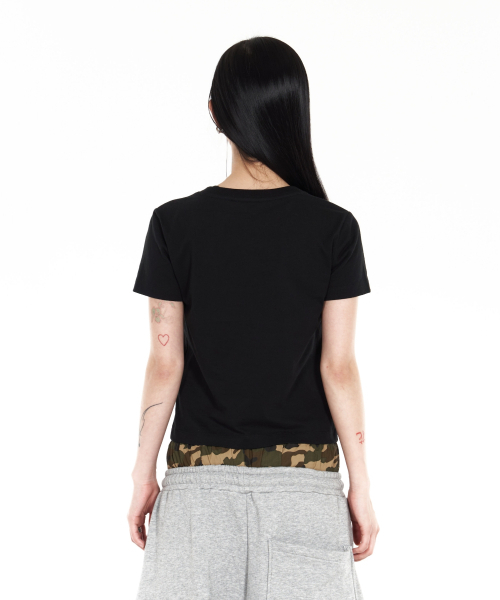 IDWS（アイドンワナセル）の「[W]Novichi T-Shirt Black（Tシャツ/カットソー・レディース・その他・OS）」の15枚目の写真