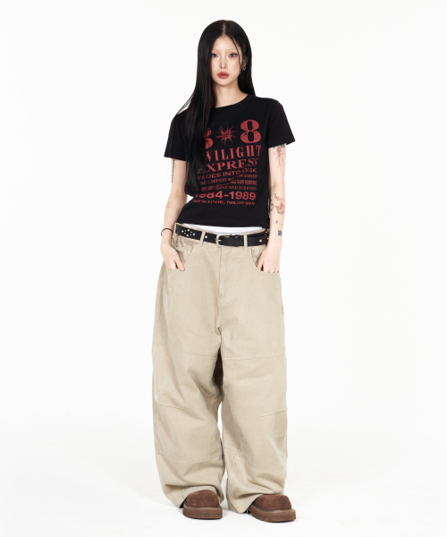 IDWS（アイドンワナセル）の「[W]Novichi T-Shirt Black（Tシャツ/カットソー・レディース・その他・OS）」の20枚目の写真