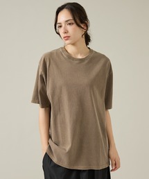 【JEMORGAN / ジェーイーモーガン】16/-天竺ピグメント半袖Tシャツ/ユニセックス