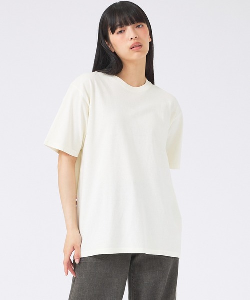 JEMORGAN(ジェーイーモーガン)の「【JEMORGAN / ジェーイーモーガン】16/-天竺ピグメント半袖Tシャツ/ユニセックス(Tシャツ/カットソー・メンズ・ブルー系その他/パープル/ブラウン/レッド/オフホワイト/ブラック・L/XL/M)」の8枚目の写真