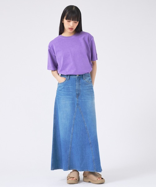 JEMORGAN(ジェーイーモーガン)の「【JEMORGAN / ジェーイーモーガン】16/-天竺ピグメント半袖Tシャツ/ユニセックス(Tシャツ/カットソー・メンズ・ブルー系その他/パープル/ブラウン/レッド/オフホワイト/ブラック・L/XL/M)」の12枚目の写真