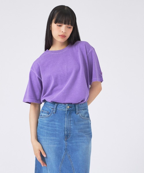 JEMORGAN(ジェーイーモーガン)の「【JEMORGAN / ジェーイーモーガン】16/-天竺ピグメント半袖Tシャツ/ユニセックス(Tシャツ/カットソー・メンズ・ブルー系その他/パープル/ブラウン/レッド/オフホワイト/ブラック・L/XL/M)」の13枚目の写真