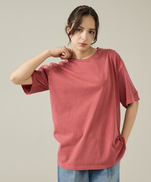 JEMORGAN(ジェーイーモーガン)の「【JEMORGAN / ジェーイーモーガン】16/-天竺ピグメント半袖Tシャツ/ユニセックス(Tシャツ/カットソー・メンズ・ブルー系その他/パープル/ブラウン/レッド/オフホワイト/ブラック・L/XL/M)」の18枚目の写真