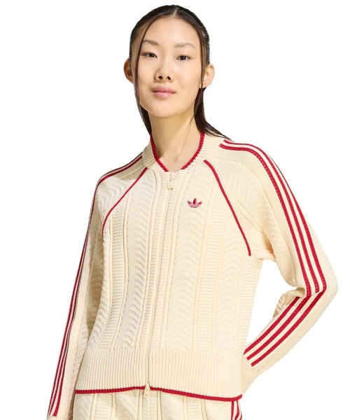 adidas(アディダス)の「adidas SST TRACKTOP / アディダス SST トラックトップ(その他トップス・レディース・ベージュ・L/M/S)」の7枚目の写真
