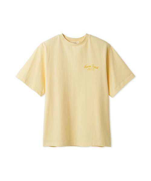Mila Owen（ミラオーウェン）の「カフェモチーフグラフィックＴシャツ（Tシャツ/カットソー・レディース・マルチ/ホワイト/ターコイズブルー/イエロー・F）」の3枚目の写真