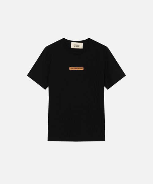 LOVE POMME POMME(ラブポムポム)の「Essential Minimal Logo Tee(Tシャツ/カットソー・レディース・ホワイト系2/ブラック系1/ホワイト系1/ブラック系2・FREE)」の4枚目の写真