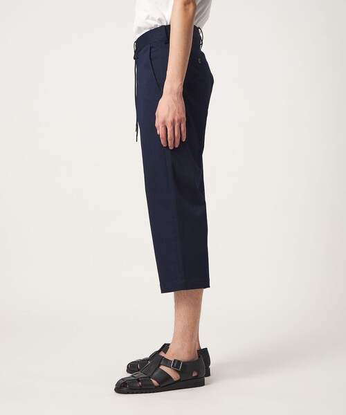 A DAY IN THE LIFE UNITED ARROWS（アデイインザライフユナイテッドアローズ）の「シルケット コットンツイル クロップドパンツ＜A DAY IN THE LIFE＞（その他パンツ・メンズ・ベージュ/ホワイト/ネイビー・M/XL/L）」の5枚目の写真