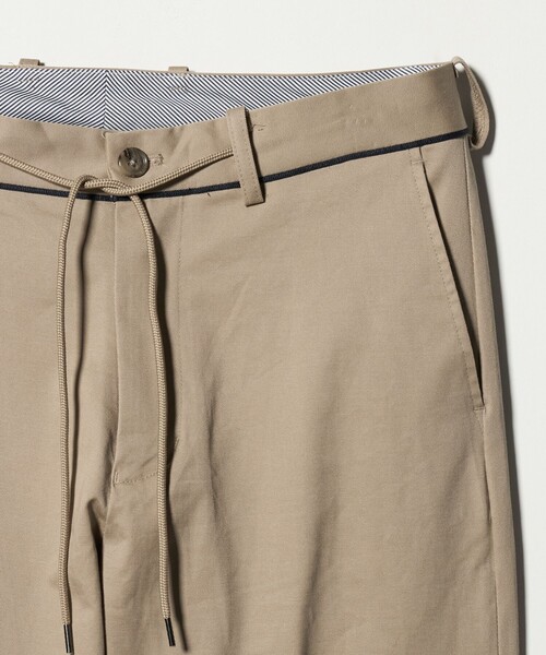 A DAY IN THE LIFE UNITED ARROWS（アデイインザライフユナイテッドアローズ）の「シルケット コットンツイル クロップドパンツ＜A DAY IN THE LIFE＞（その他パンツ・メンズ・ベージュ/ホワイト/ネイビー・M/XL/L）」の8枚目の写真