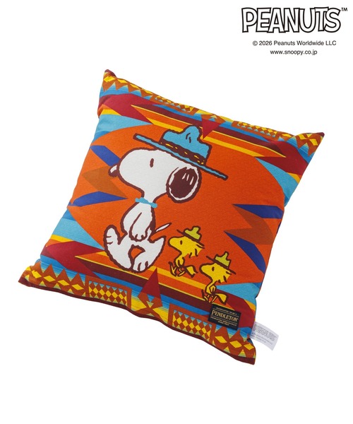 PENDLETON/ペンドルトン PEANUTS クッションカバー ファイアー