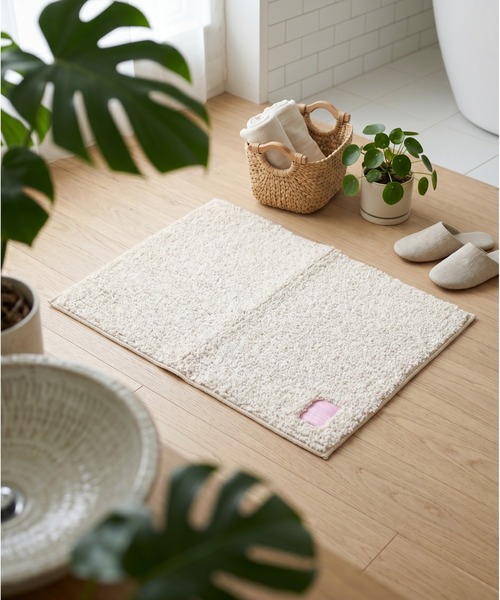 ひとひらバスマット45×60（バス/トイレグッズ）｜オカトー（オカトー