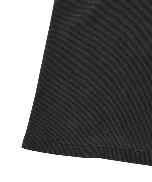 FERNOV(ペルノブ)の「ウォッシュドリングスナップヘンリーネックスリーブレスチャコール(Tシャツ/カットソー・メンズ・その他・3/1/2)」の10枚目の写真