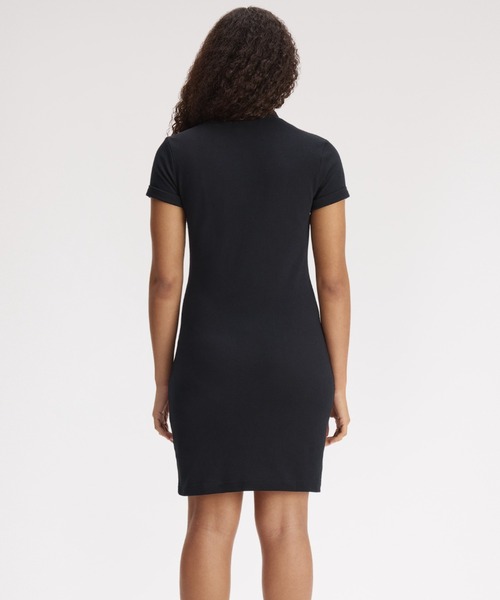 FRED PERRY(フレッドペリー)の「Amy Winehouse Tipped Polo Dress/エイミー・ワインハウス ティップドポロワンピース(ワンピース・レディース・ブラック・8/10)」の13枚目の写真