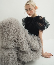 frilly tiered dress（ドレス）｜celon（セロン）のファッション通販