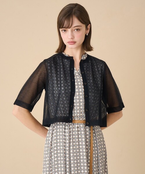 23AW♡ANAYI FLUFFYカーディガン＋カシミヤ混プルオーバー 36 ANAYI｜アナイのカーディガン/ボレロ通販 - ZOZOTOWN
