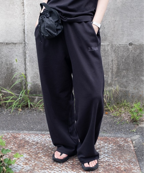 BROKEN BASE(ブロークンベース)の「B.Base Stitch Logo Sweat Pack Setup / B.Base ステッチロゴスウェットパックセットアップ(Tシャツ/カットソー・メンズ・ブラック/ブラック×グレー/ブラウン/ネイビー・MEDIUM/SMALL/LARGE)」の20枚目の写真
