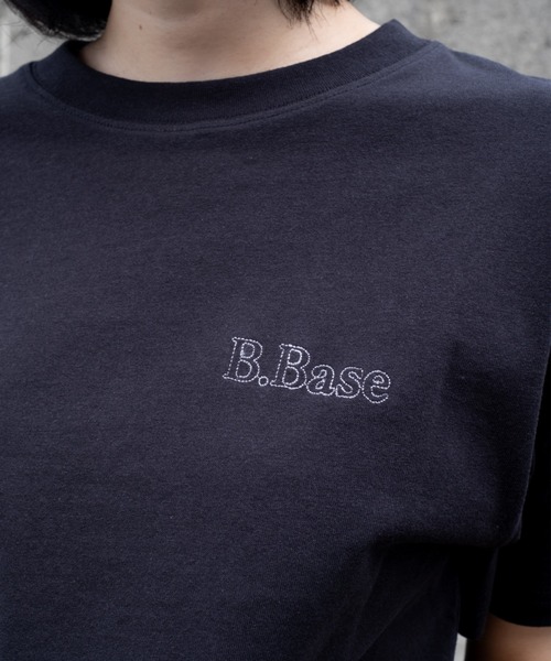 BROKEN BASE(ブロークンベース)の「B.Base Stitch Logo Sweat Pack Setup / B.Base ステッチロゴスウェットパックセットアップ(Tシャツ/カットソー・メンズ・ブラック/ブラック×グレー/ブラウン/ネイビー・MEDIUM/SMALL/LARGE)」の19枚目の写真