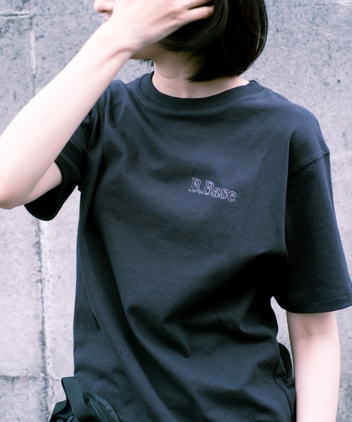 BROKEN BASE(ブロークンベース)の「B.Base Stitch Logo Sweat Pack Setup / B.Base ステッチロゴスウェットパックセットアップ(Tシャツ/カットソー・メンズ・ブラック/ブラック×グレー/ブラウン/ネイビー・MEDIUM/SMALL/LARGE)」の14枚目の写真