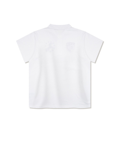 FABULOUS ARCHIVE(ファビュラスアーカイブ)の「スターホース ポロ クロップ 半袖Tシャツ ホワイト(FCG2TS818M)(Tシャツ/カットソー・レディース・ホワイト・LARGE)」の4枚目の写真