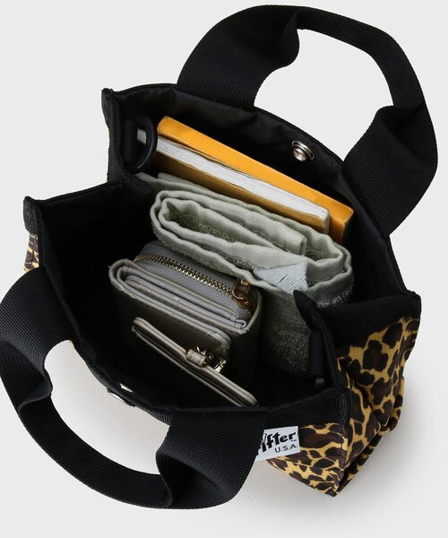 UNTITLED(アンタイトル)の「【Drifter】FAIRPORT MINI TOTE(トートバッグ・レディース・ダークブラウン系3・00)」の7枚目の写真