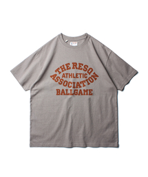 THE RESQ（ザーレスキュー）の「BALLGAME GRAPHIC TEE [TAUPE]（Tシャツ/カットソー）」
