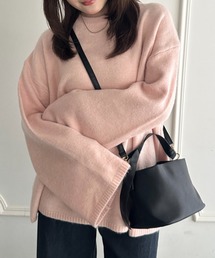 2WAY巾着ショルダーハンドバッグ