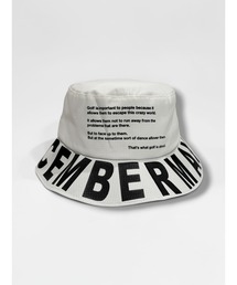 DECEMBERMAY（ディセンバーメイ）の「Pocketable heat-shielding bucket hat/ UNISEX（キャップ）」