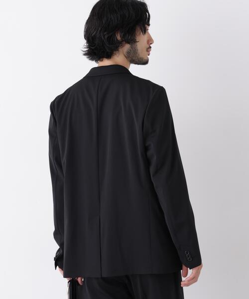 NANO universe(ナノユニバース)の「「Damerino」T/R パウダリー2WAYストレッチセットアップ(セットアップ・メンズ・ブラウン系その他/ブラック・S/M/L/XL)」の6枚目の写真