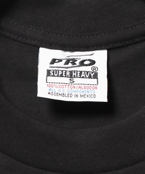 Chick(チック)の「PRO5/プロファイブ S/S SUPER HEAVY(Tシャツ/カットソー・メンズ・ブラック/チャコールグレー/カーキ/ネイビー/ブラウン・S/M/L/XL)」の7枚目の写真