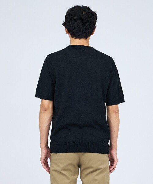 ABAHOUSE GRAY(アバハウスグレイ)の「ブークレー 半袖Tシャツ(Tシャツ/カットソー・メンズ・ホワイト/ネイビー/ブラック/ブラウン/ライトグレー・48/46/50)」の8枚目の写真