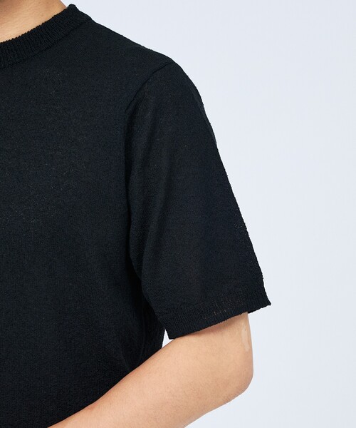 ABAHOUSE GRAY(アバハウスグレイ)の「ブークレー 半袖Tシャツ(Tシャツ/カットソー・メンズ・ホワイト/ネイビー/ブラック/ブラウン/ライトグレー・48/46/50)」の10枚目の写真
