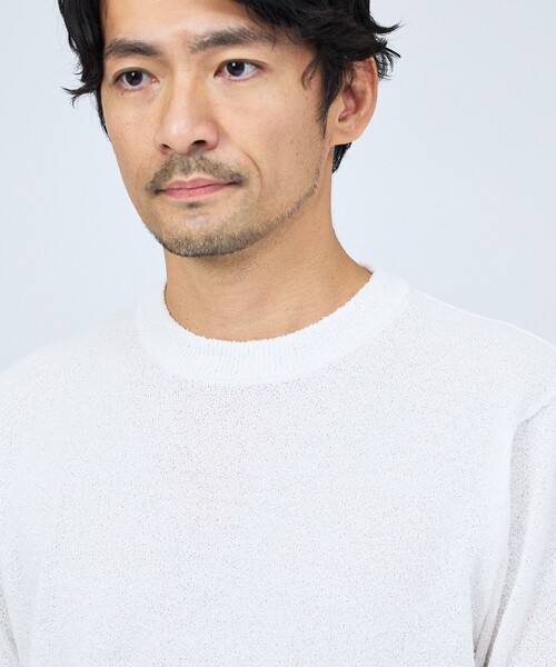 ABAHOUSE GRAY(アバハウスグレイ)の「ブークレー 半袖Tシャツ(Tシャツ/カットソー・メンズ・ホワイト/ネイビー/ブラック/ブラウン/ライトグレー・48/46/50)」の13枚目の写真