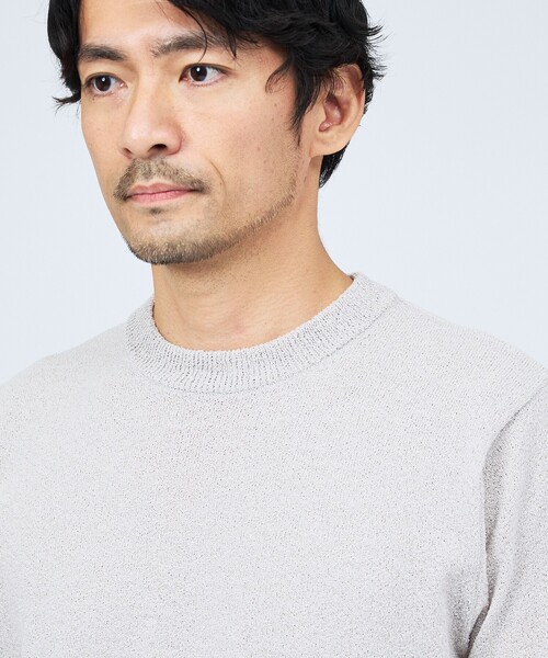 ABAHOUSE GRAY(アバハウスグレイ)の「ブークレー 半袖Tシャツ(Tシャツ/カットソー・メンズ・ホワイト/ネイビー/ブラック/ブラウン/ライトグレー・48/46/50)」の22枚目の写真