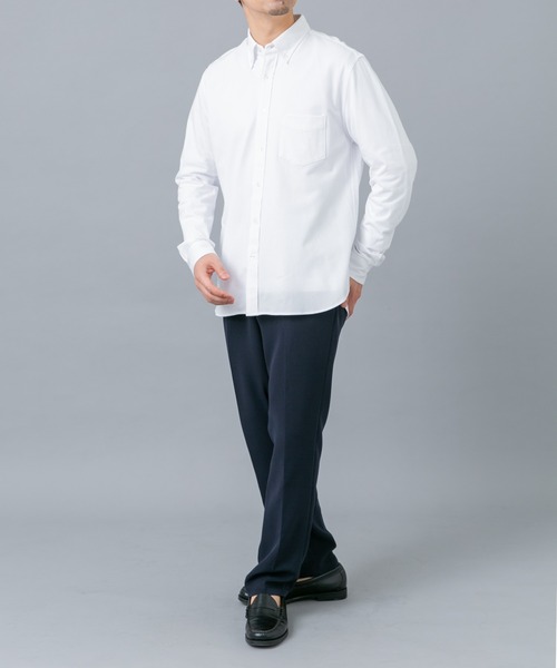 URBAN RESEARCH ROSSO MEN(アーバンリサーチロッソメン)の「『イージーケア / 防シワ』ハイパフォーマンス スーパーストレッチBDシャツ(シャツ/ブラウス・メンズ・ブルー/ホワイト/グレー・SMALL/MEDIUM/LARGE/X-LARGE)」の6枚目の写真