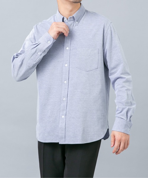 URBAN RESEARCH ROSSO MEN(アーバンリサーチロッソメン)の「『イージーケア / 防シワ』ハイパフォーマンス スーパーストレッチBDシャツ(シャツ/ブラウス・メンズ・ブルー/ホワイト/グレー・SMALL/MEDIUM/LARGE/X-LARGE)」の9枚目の写真